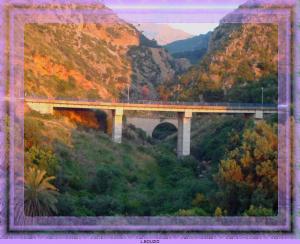 lueur sur le pont de Kamhoun