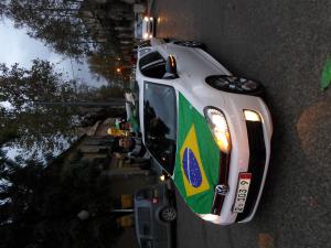 à bientot au brésil ,from boufarik des suporteurs défillent