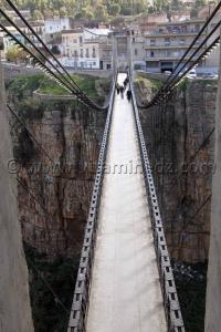 Constantine, La passerelle Perrégaux (aujourd\'hui Mellah Slimane)