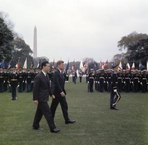 Ben Bella  avec JFK .washington