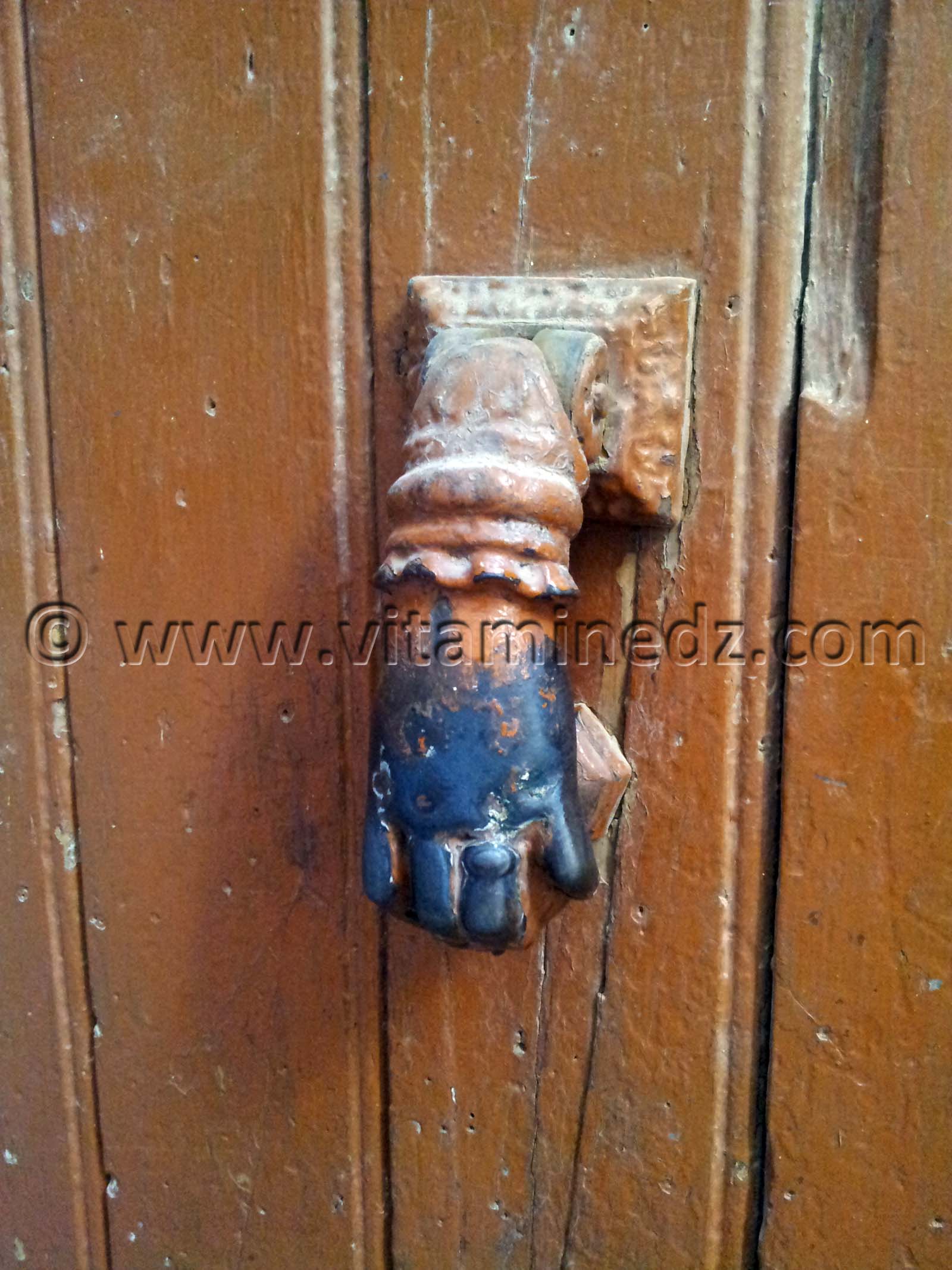 Heurtoir, ancienne porte Rue Haedo (Bataille Fellaoucen) Photos de Tlemcen 2013