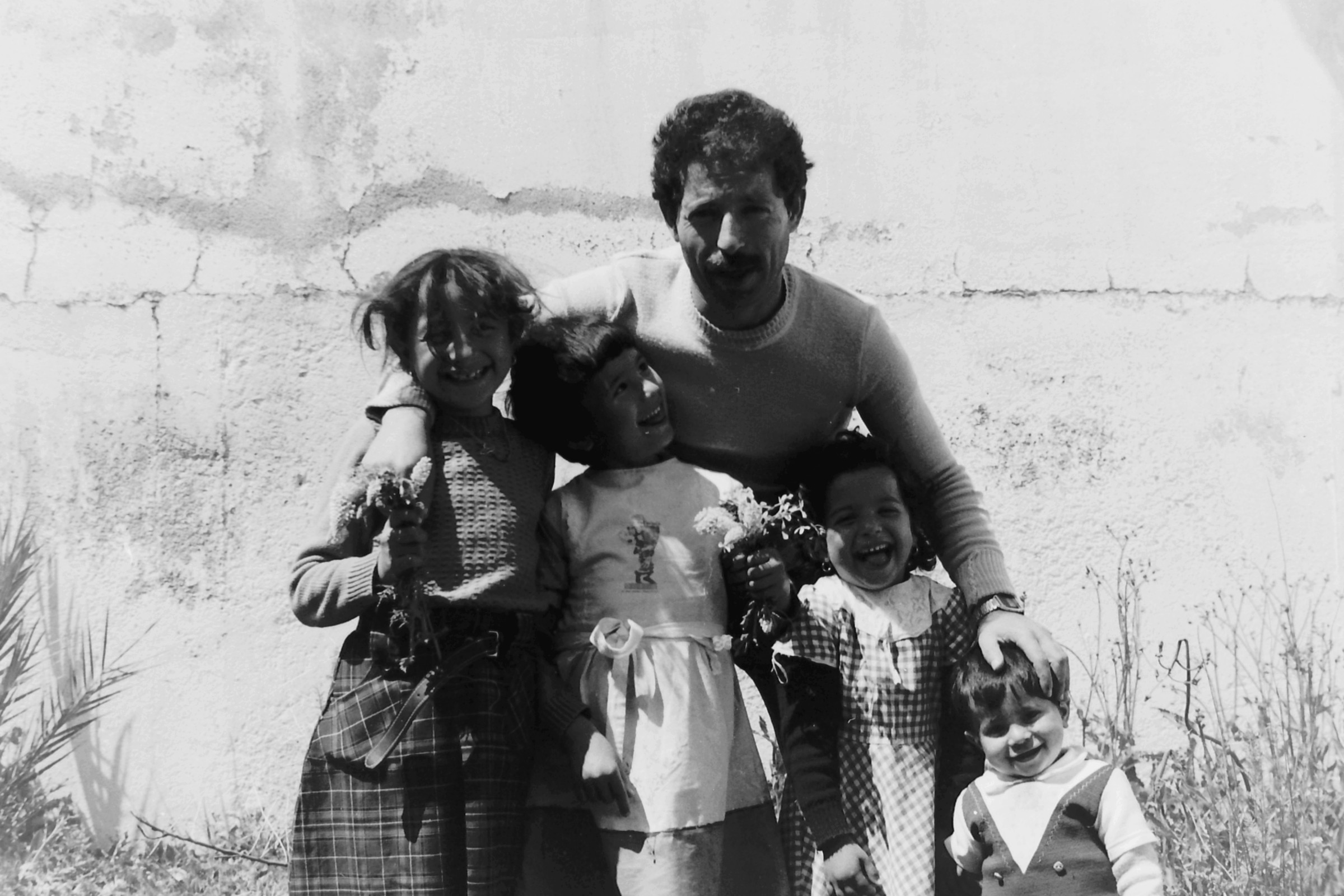 une famille heureuse