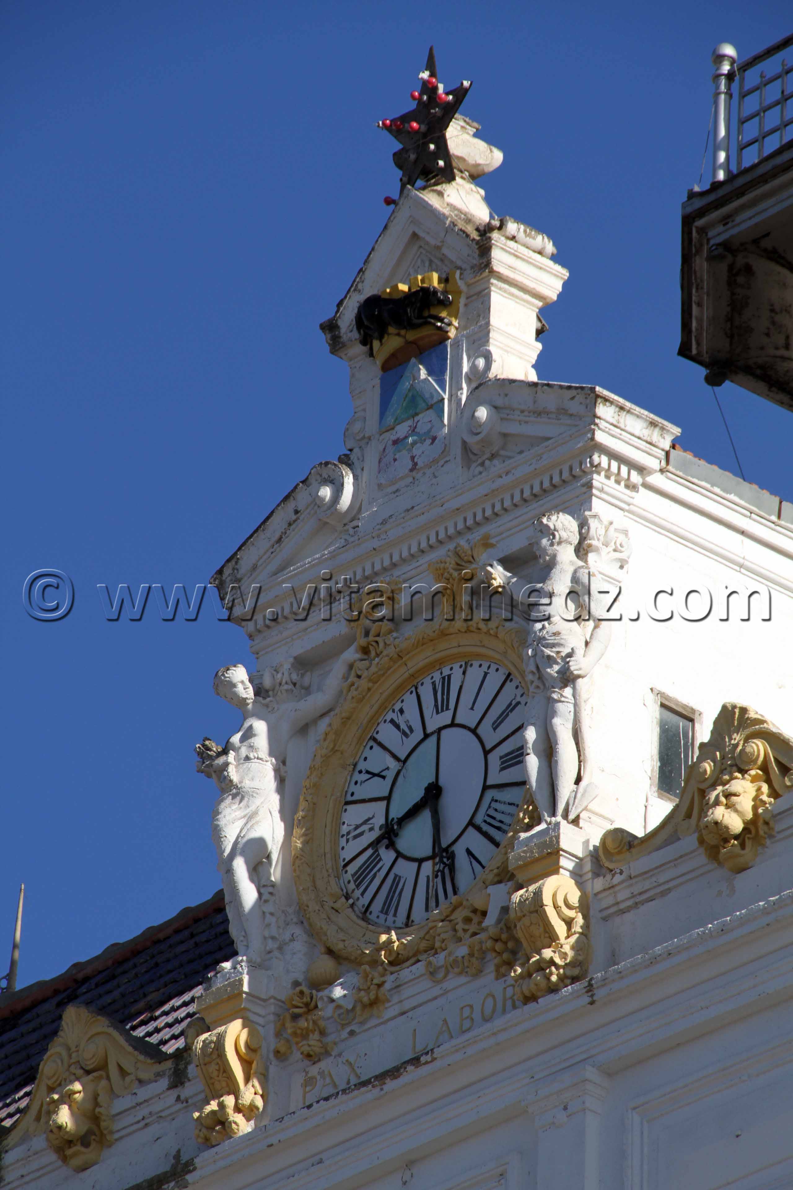 Mairie de Constantine, Belle Fresques Ornant l'hôtel de ville