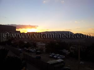 Coucher du soleil sur Constantine