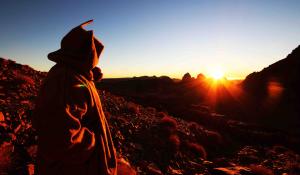 levé de soleil sur l'atakor