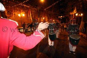 Fanfare aux Festivités du 1er Novembre 2013 avec la présence du nouveau wali de Tlemcen Abdelhafid Saci Ahmed