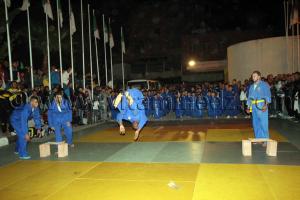 Karaté Tlemcen - Festivités du 1er Novembre 2013 avec la présence du nouveau wali de Tlemcen Abdelhafid Saci Ahmed