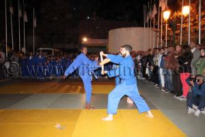 Karaté Tlemcen - Festivités du 1er Novembre 2013 avec la présence du nouveau wali de Tlemcen Abdelhafid Saci Ahmed