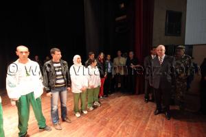 Sportifs de Tlemcen - Festivités du 1er Novembre 2013 avec la présence du nouveau wali de Tlemcen Abdelhafid Saci Ahmed