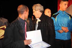 Festivités du 1er Novembre 2013 avec la présence du nouveau wali de Tlemcen Abdelhafid Saci Ahmed