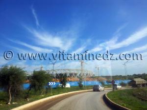 Stade olympique d'Oran en cours de réalisation