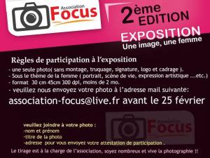 Exposition organisée par l'association Photographique Focus sous le thème