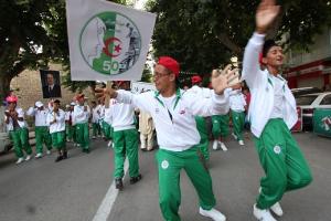5juillet 2012   50ans d’indépendance   sur place de  Mechouar  -tlemcen-