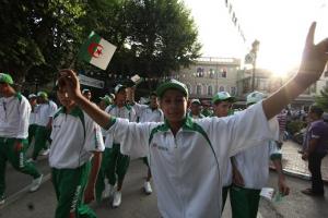 5juillet 2012   50ans d’indépendance   place du  Mechouar  -tlemcen-