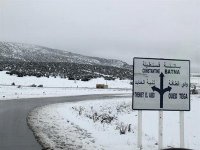 La neige annonce la nouvelle année sur les monts de Batna