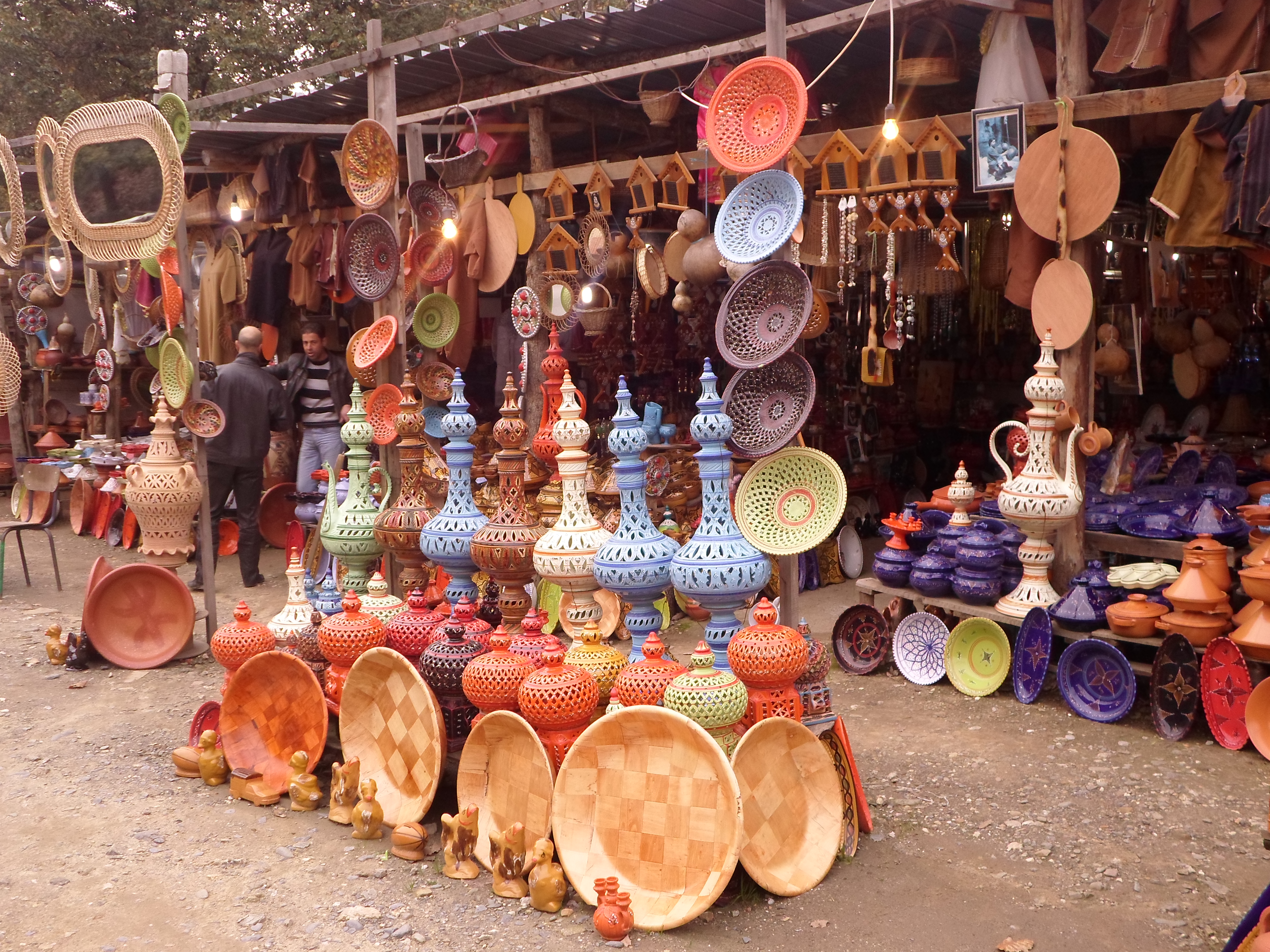 vente d'objets d'artisanat
