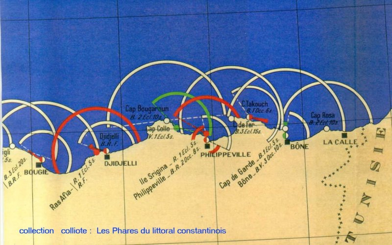 Les phares du littoral constantinois