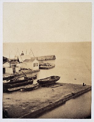 phare de Bône en 1858, par Félix-Jacques-Antoine Moulin
