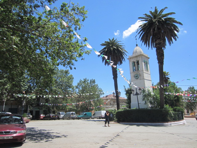 la place de l'horloge