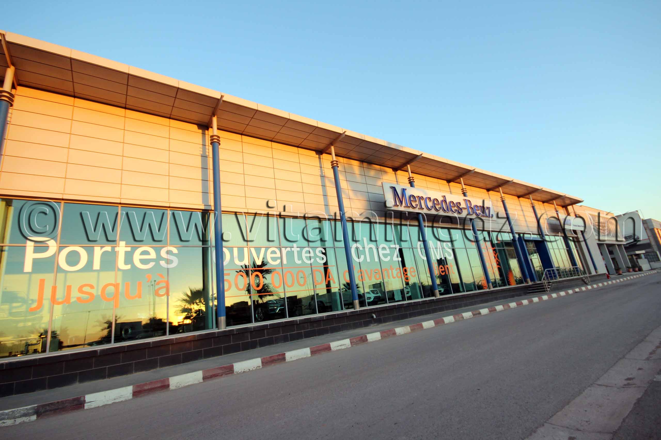 Maison Mercedes Benz Algérie, représentée par GMS Concessionnaire auto à Oran, Senia