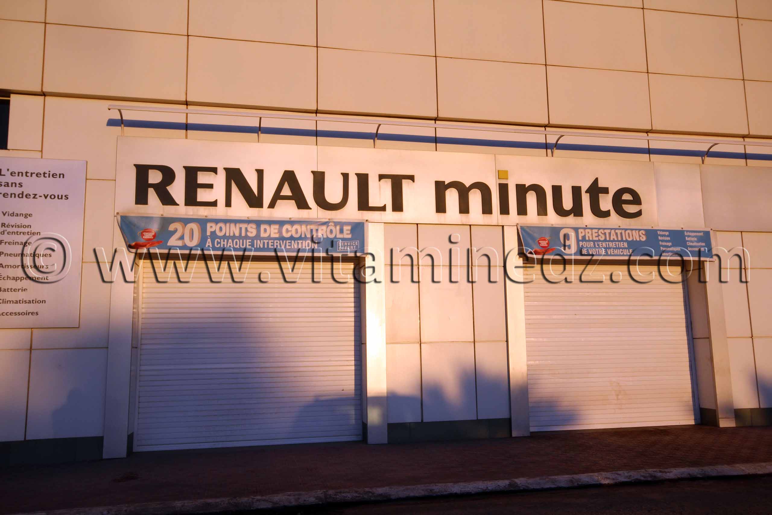 Renault Minute à Oran, Senia