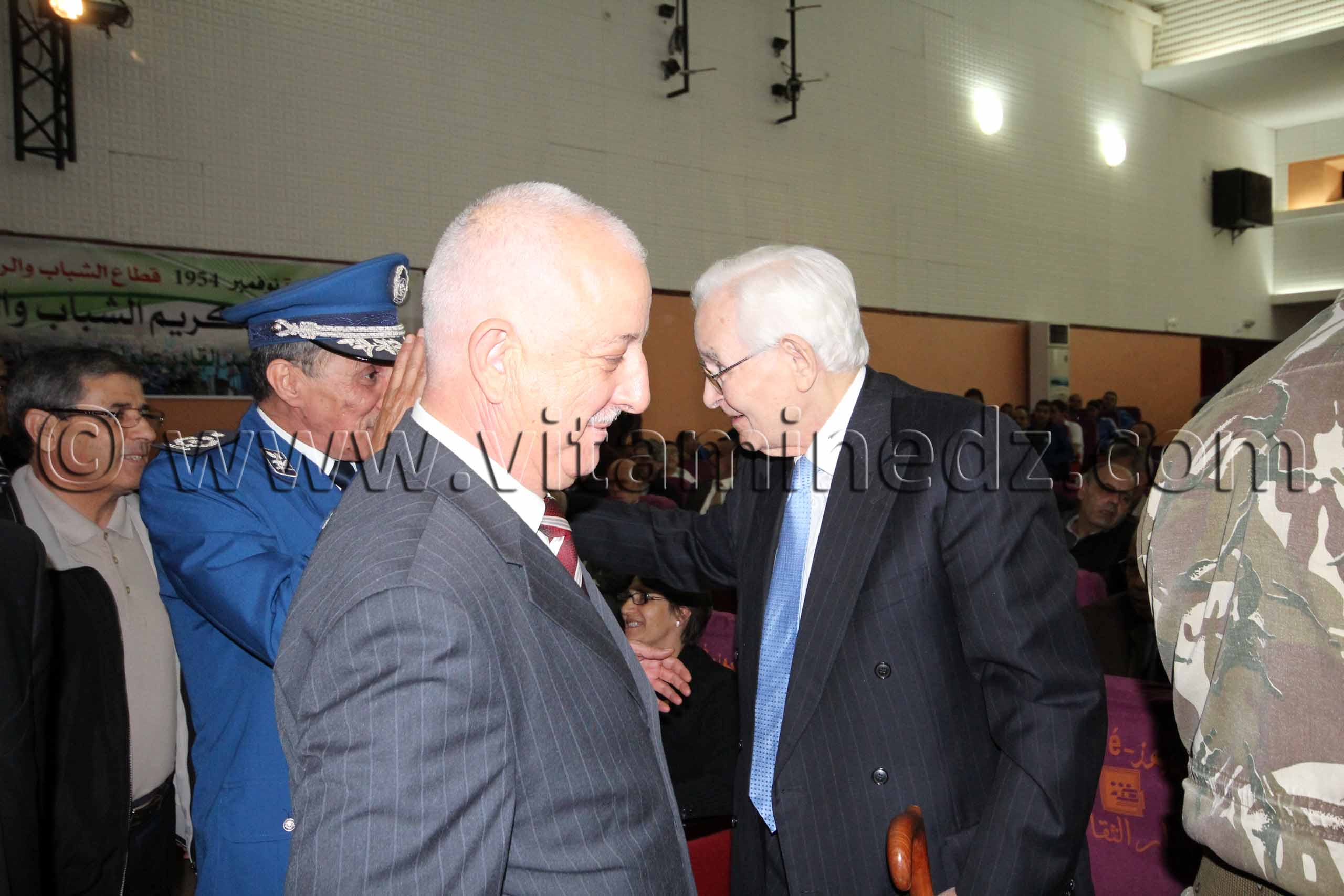 Festivités du 1er Novembre 2013 avec la présence du nouveau wali de Tlemcen Abdelhafid Saci Ahmed