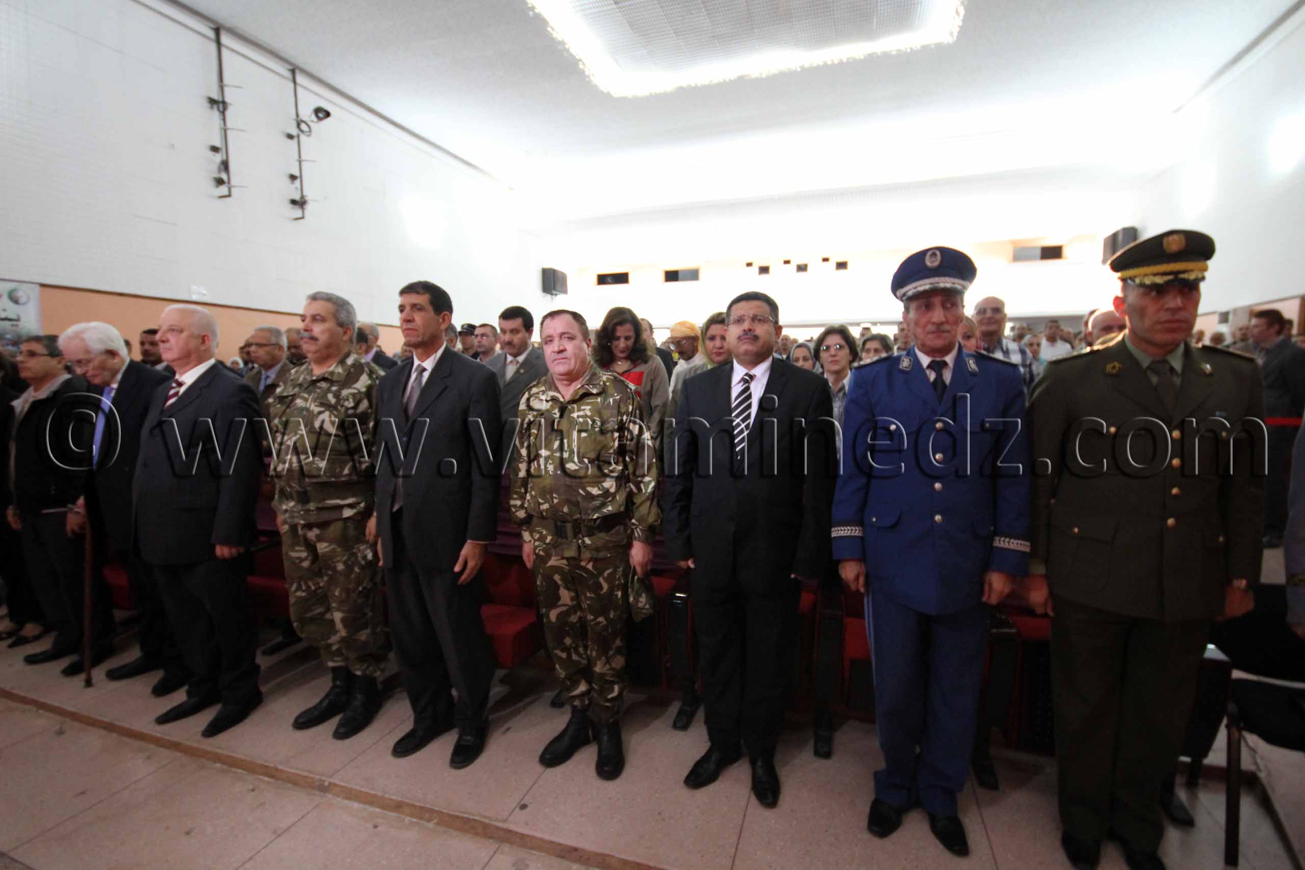 Festivités du 1er Novembre 2013 avec la présence du nouveau wali de Tlemcen Abdelhafid Saci Ahmed