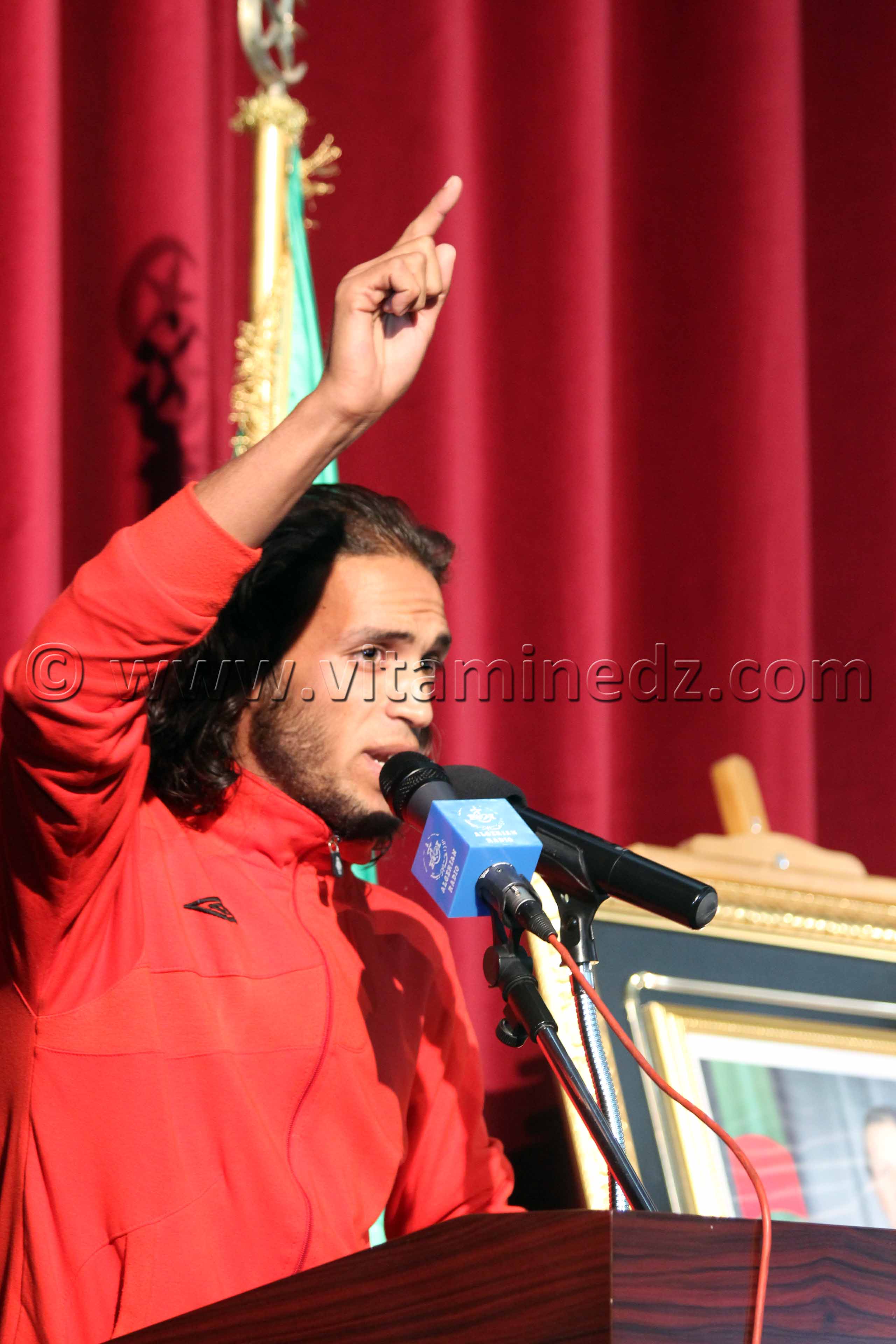 Festivités du 1er Novembre 2013 avec la présence du nouveau wali de Tlemcen Abdelhafid Saci Ahmed