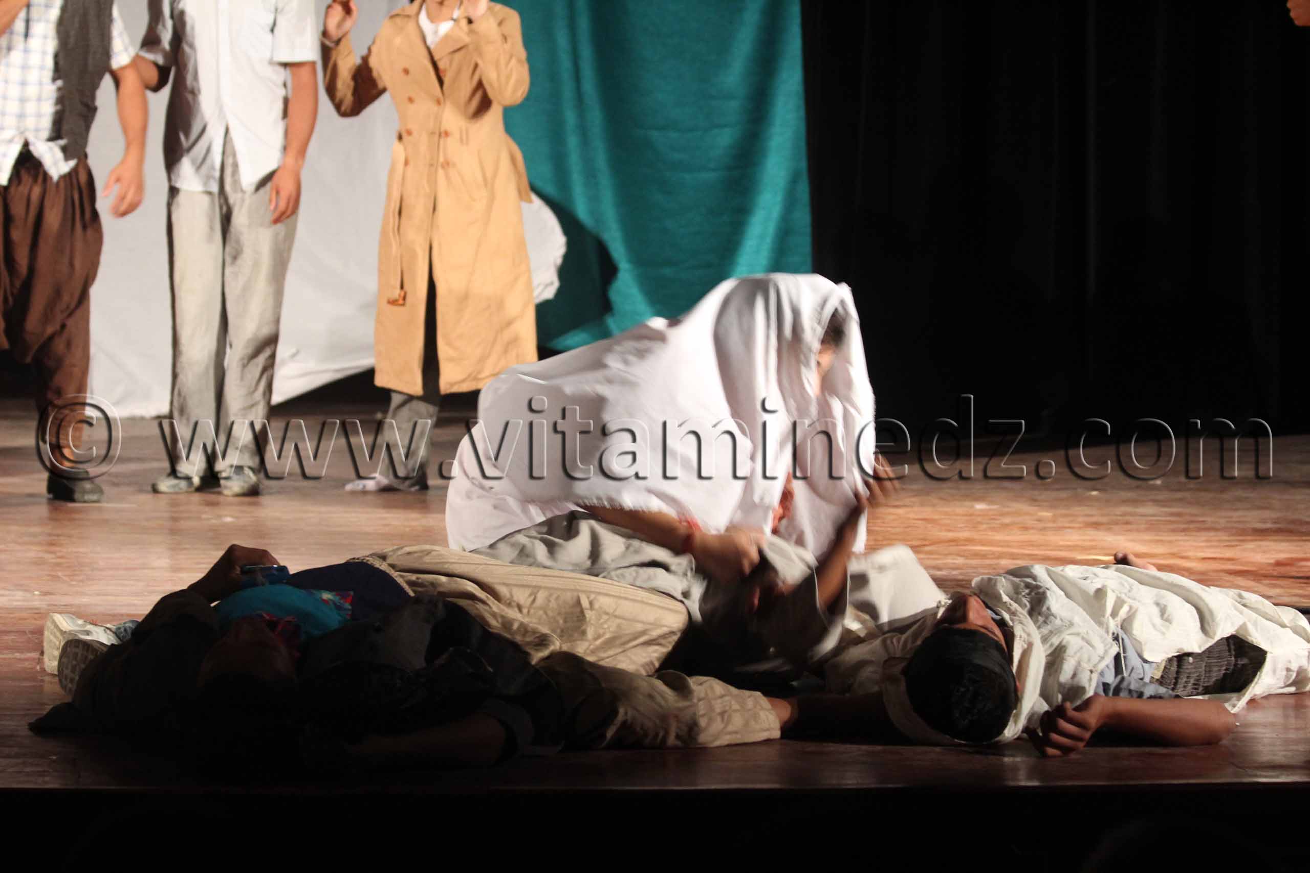 Pièce de théatre lors des Festivités du 1er Novembre 2013 à Tlemcen