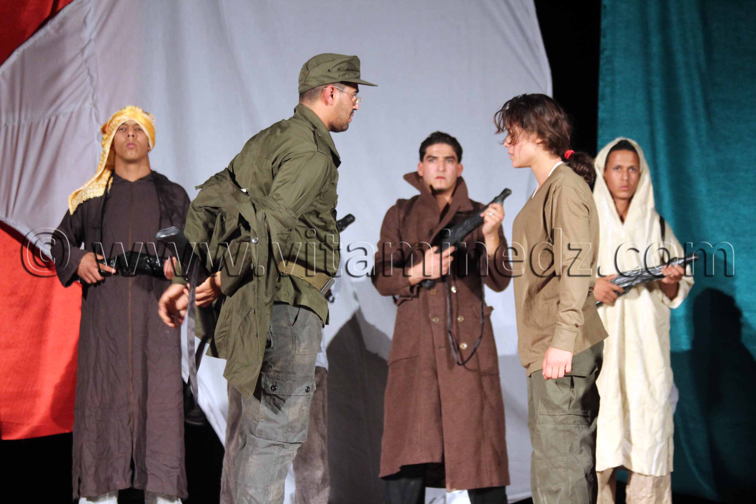 Pièce de théatre lors des Festivités du 1er Novembre 2013 à Tlemcen