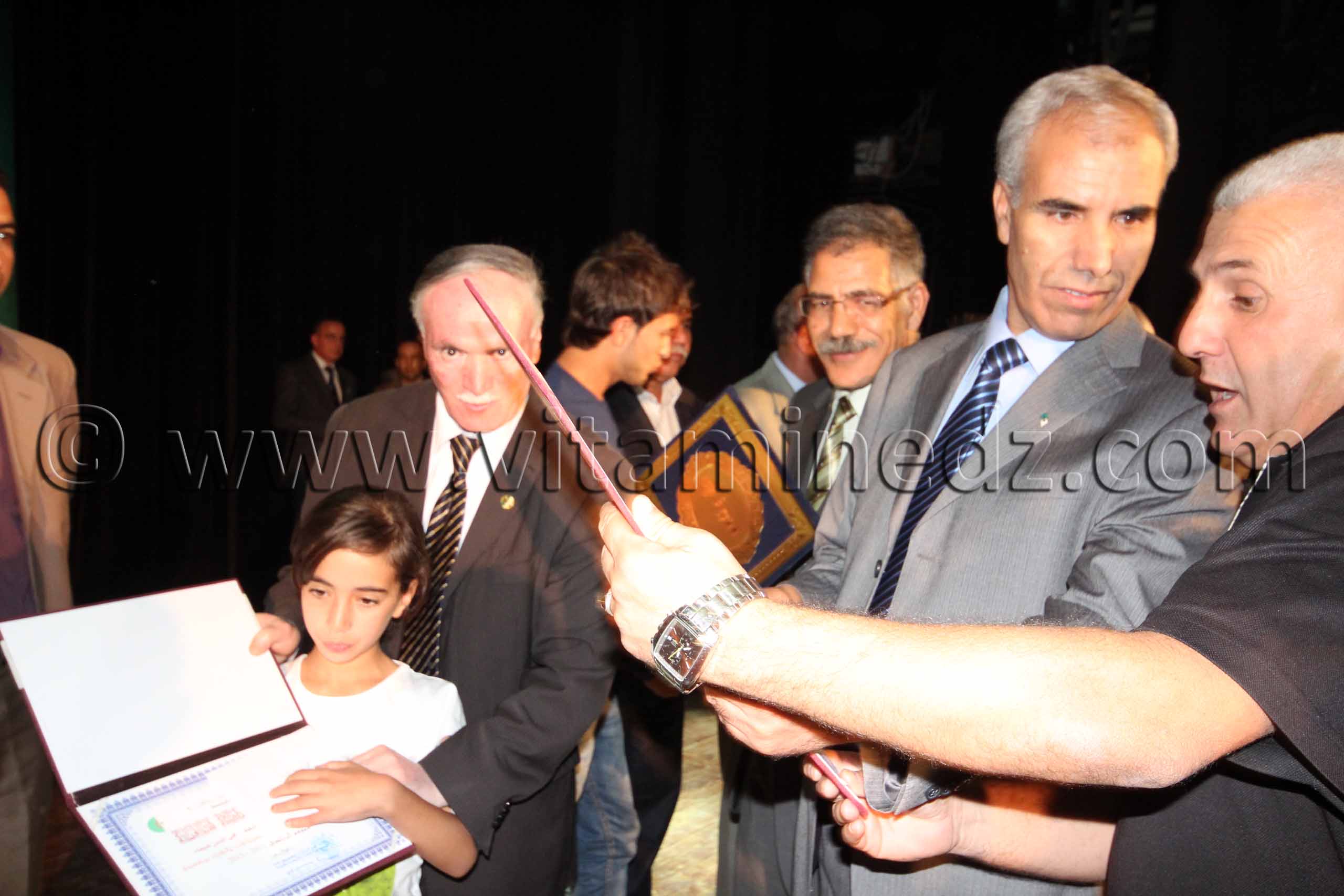 Festivités du 1er Novembre 2013 avec la présence du nouveau wali de Tlemcen Abdelhafid Saci Ahmed