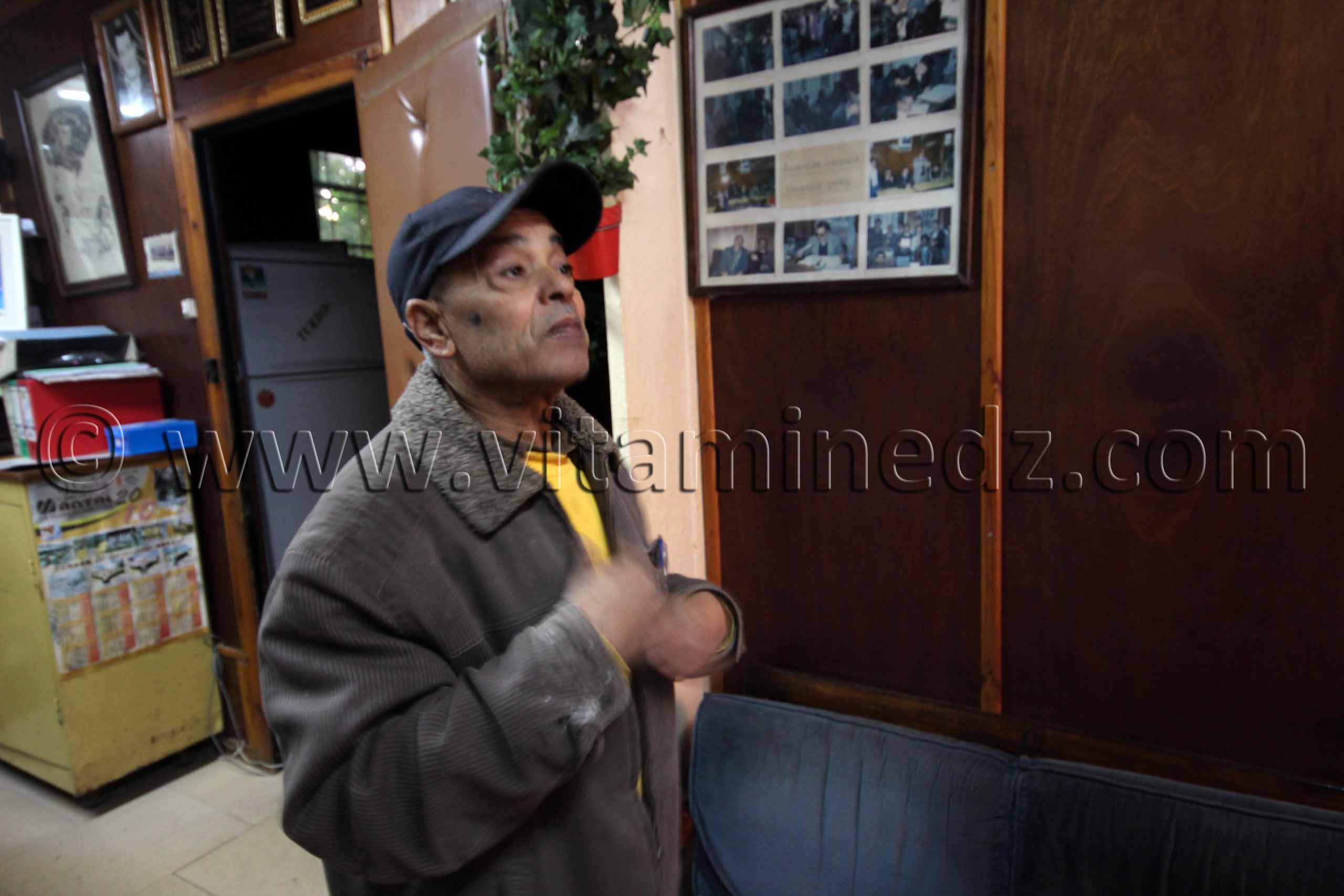 Membre de l'Association des sourds muets de Tlemcen