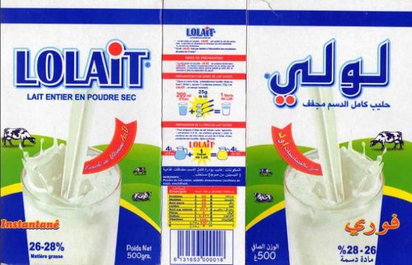Algérie - Appel aux consommateurs à s'abstenir de toute consommation du lait en poudre 'Lolait'