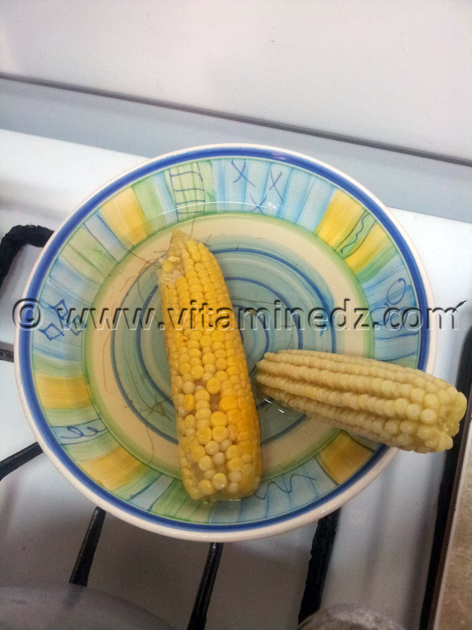 Tlemcen plats traditionnels, Dra Mbakhra (Maïs cuite)