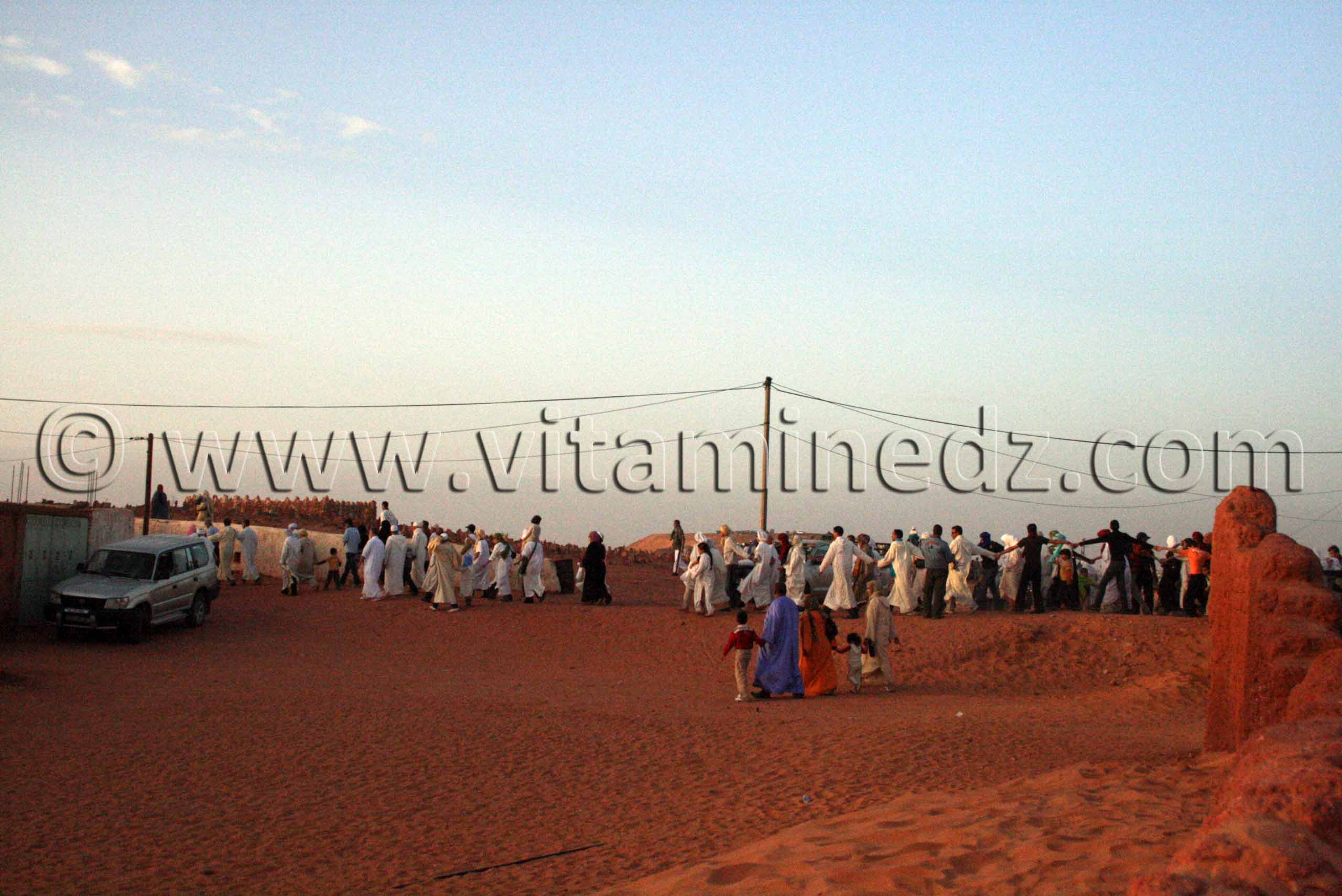 Le S'bou à Timimoun - Mawlid à Al Hofra Zaouiet Chikh Belkacem (Mars 2009)