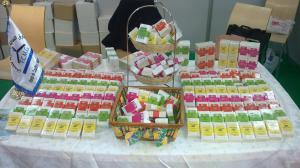produit du stand coopérative eden soap
