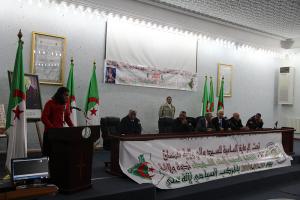 FEDERATION NATIONALE DES FILS DE CHAHID  Festivités de la 25eme journée natinale du chahid  Musé du moudjahid lala setty Tlemcen