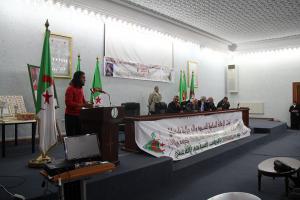 FEDERATION NATIONALE DES FILS DE CHAHID  Festivités de la 25eme journée natinale du chahid  Musé du moudjahid lala setty Tlemcen