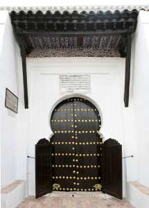 La porte de la grande mosquée de Tlemcen