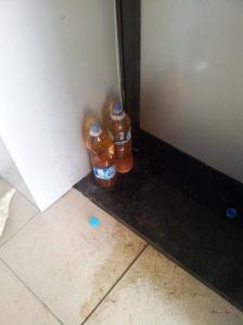 LA HONTE !!! Station Naftal Milev, Autoroute Est Ouest, les toilettes fermées