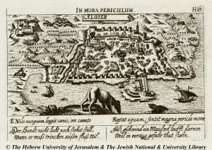 Plan d'Alger en 1626