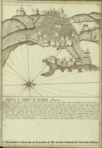 Plan du port d'Alger en 1760