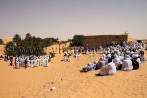 Baroud lors d\'un mariage à Guettouf, Commune de Talmine Wilaya d\'Adrar