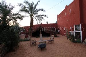 Hôtel Timimoun  Village de Vacances Djenane El Malik dans l\'ancien Ksar de Timimoun supplombant sa palmeraie
