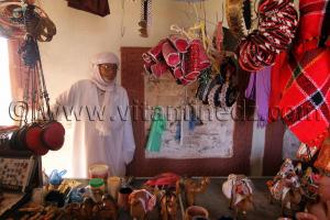 Vente d\'artisanat à Aghlad, Commune Ouled Said (W. Adrar)