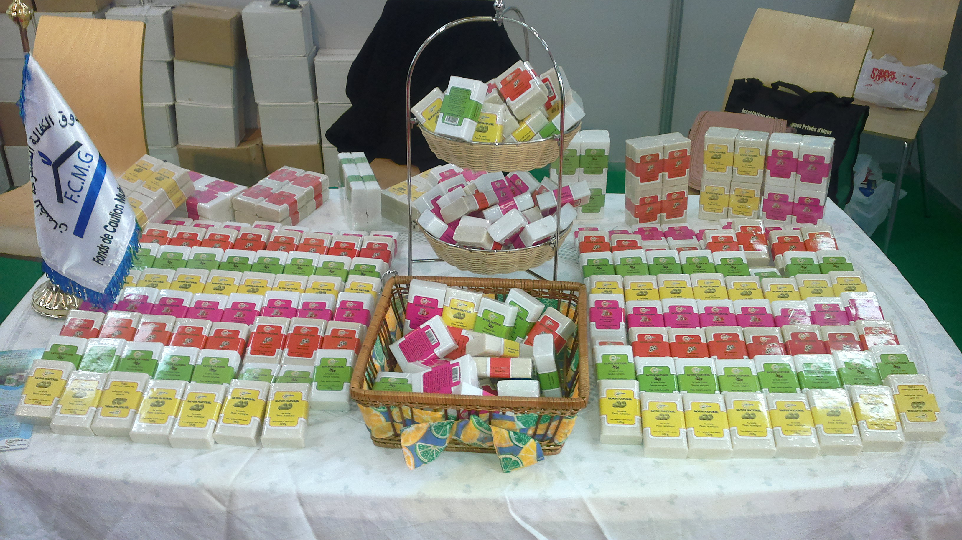 produit du stand coopérative eden soap