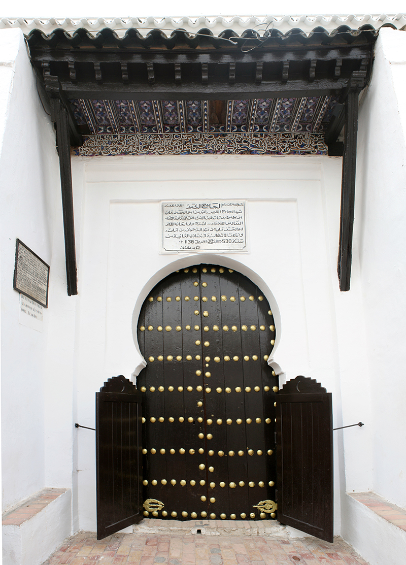 La porte de la grande mosquée de Tlemcen