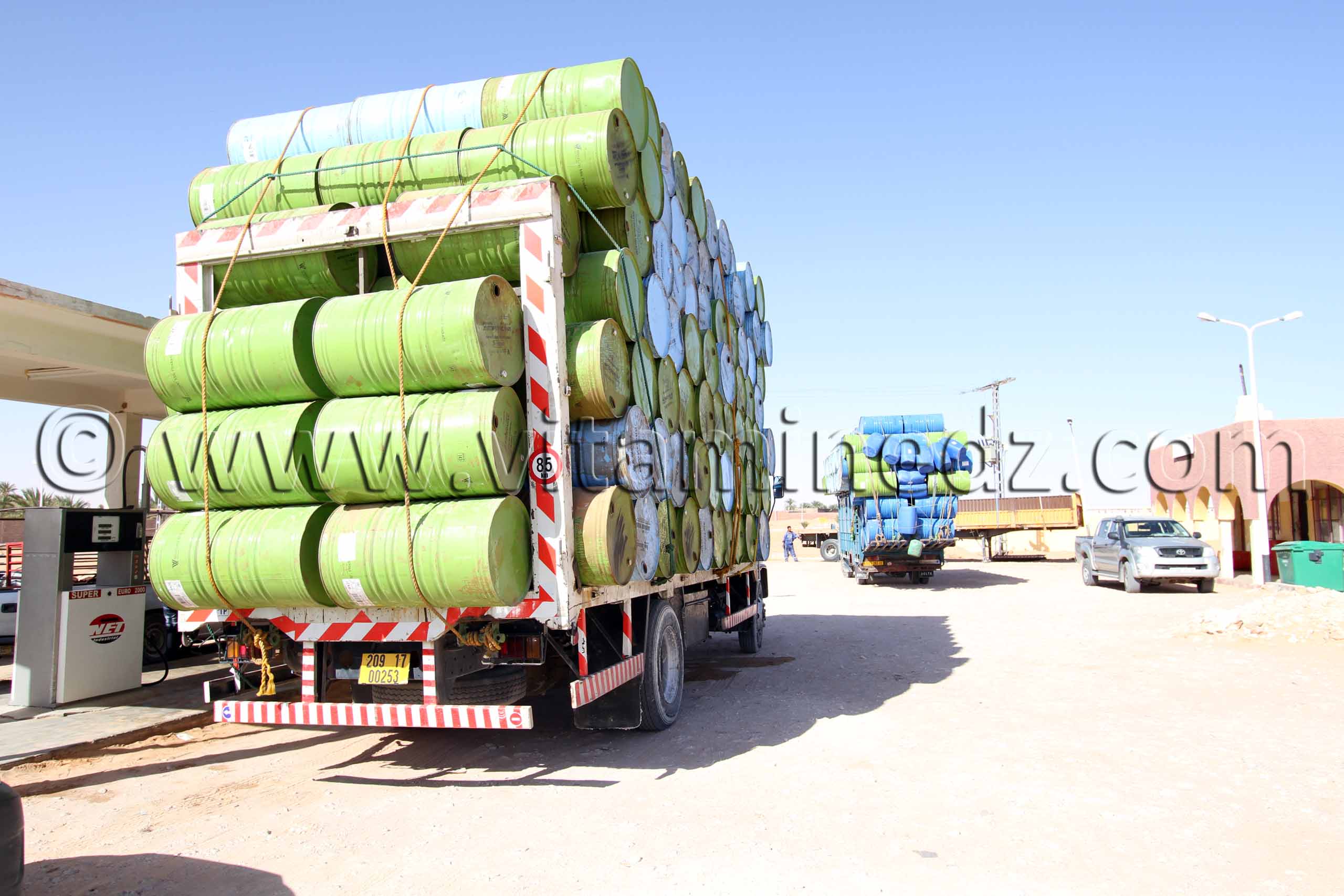 Station Naftal à Zaouiet Debbagh Commune Tinerkouk (Adrar)