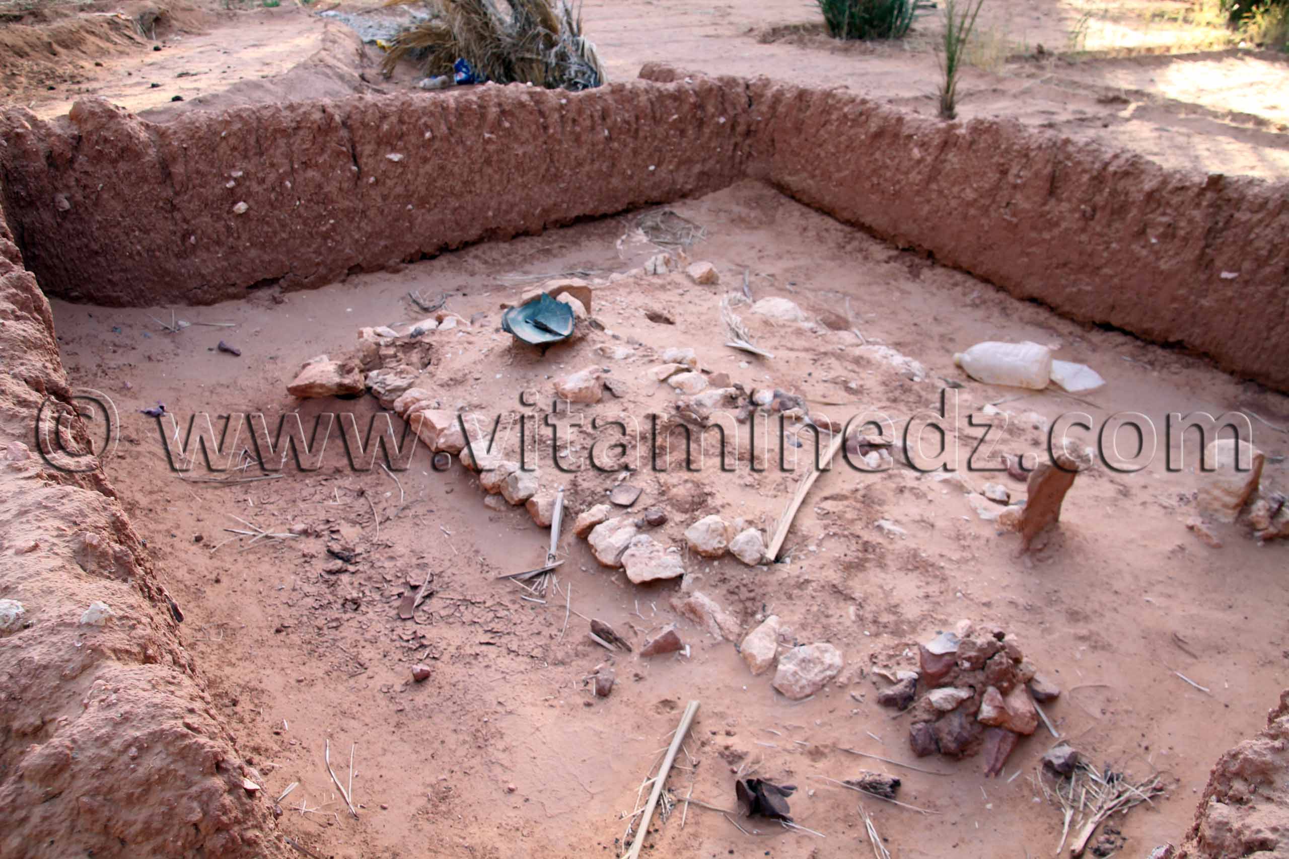 Tombeau au ksar de Guentour - Commune Ouled Aissa (Adrar)