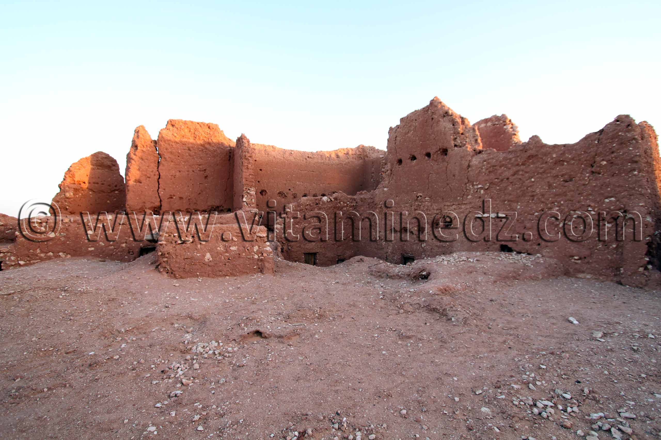 Interieur d'un Ksar à Guentour - Commune Ouled Aissa (Adrar)